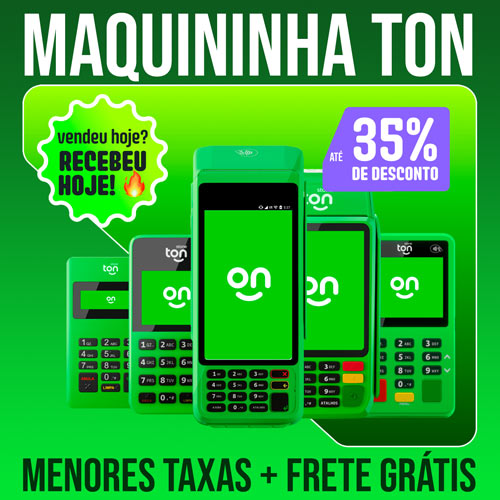 Maquininha Ton: Máquinas de Cartão Ton